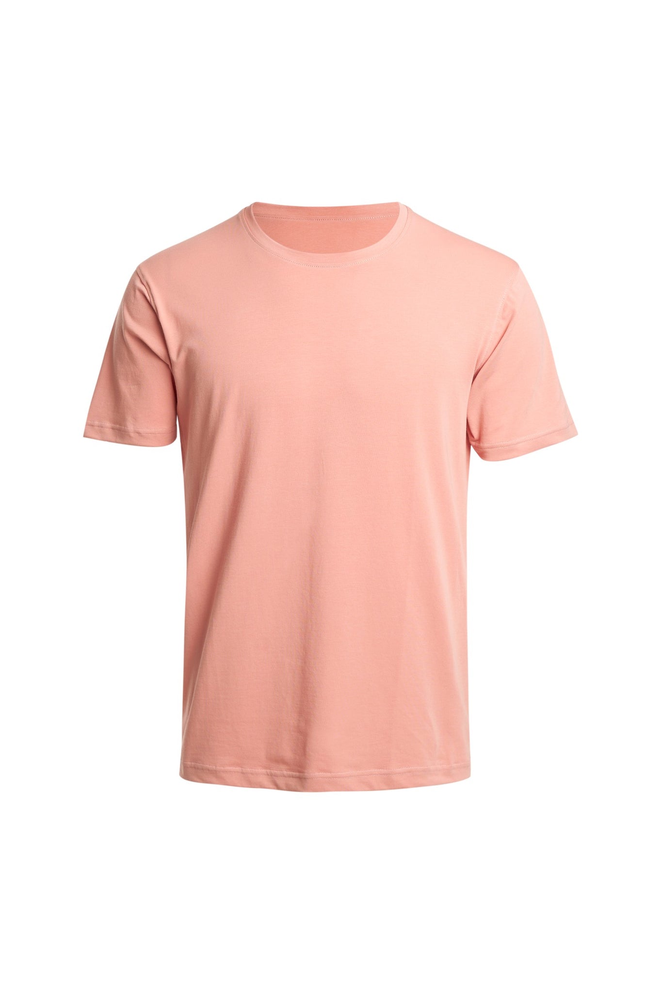 Salmon pink short sleeve T-shirt