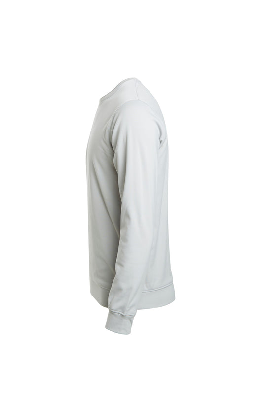 Mist grey fleece full sleeve sweatshirt