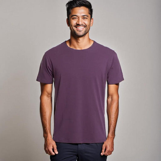 Lilac short sleeve T-shirt